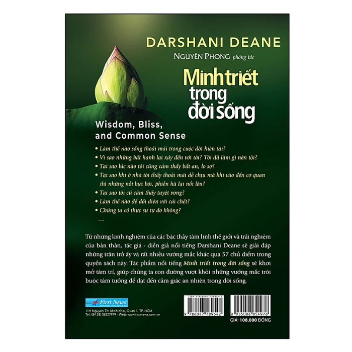 Sách Minh Triết Trong Đời Sống - Hàng Chính Hãng