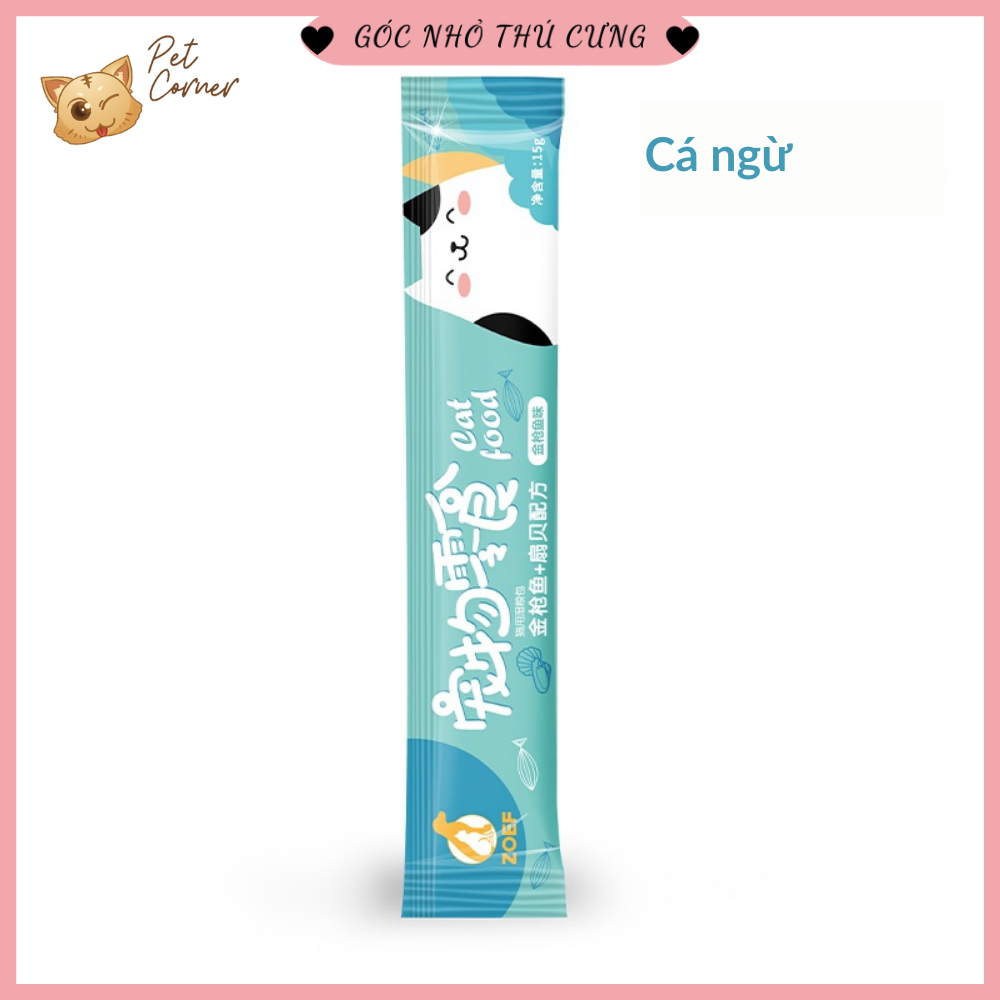 Combo 10 chiếc súp thưởng cho mèo giá rẻ Pet Snacks, Ciao, Shizuka, Cat Food