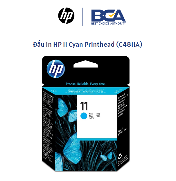 Đầu In HP 11 Cyan Printhead (C4811A) - Hàng Chính Hãng