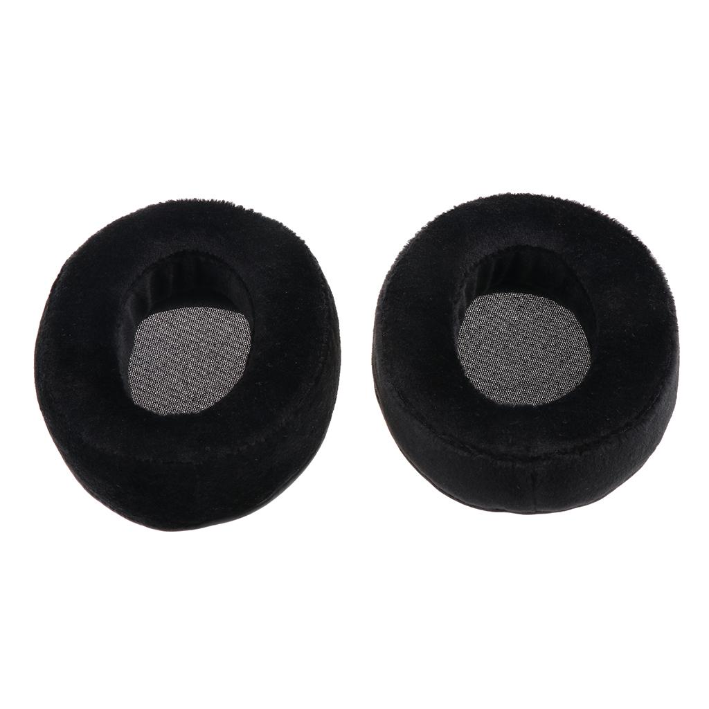 Pair Replacement Pads for  MDR V6 Gaming Headphone Black
