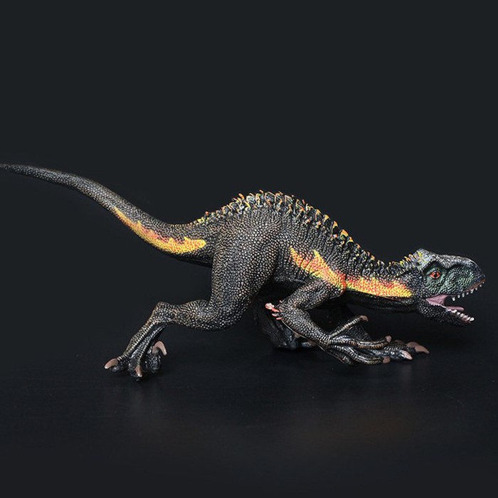 Mô Hình Đồ Chơi Khủng Long Indoraptor Rex Đặc Biệt. Miệng Có Khớp Cử Động Được. Sản phẩm đúc nguyên khối