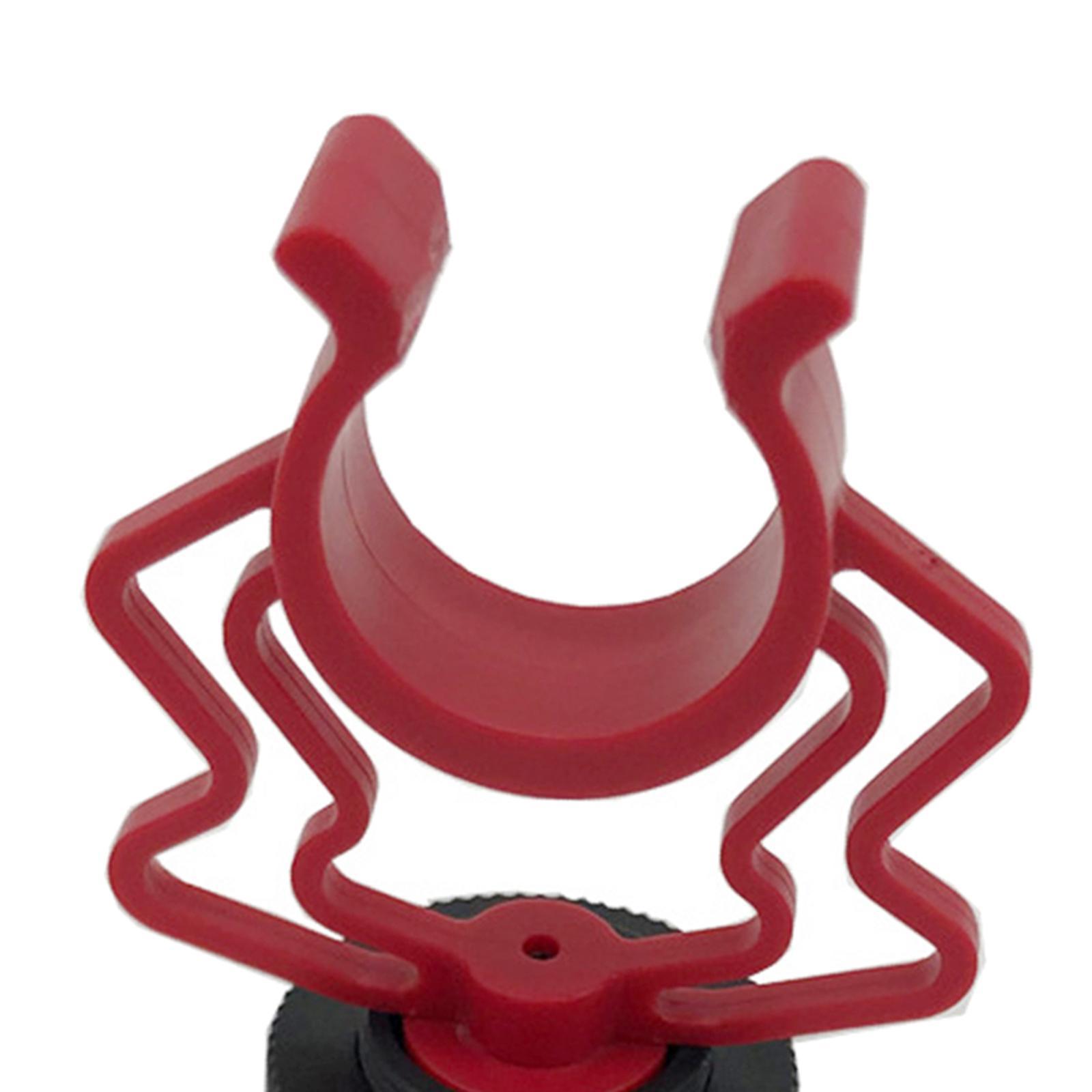 Portable Cold Shoe Mount Adapter Mic Bracket Stable Mic Shock Mount for DSLR