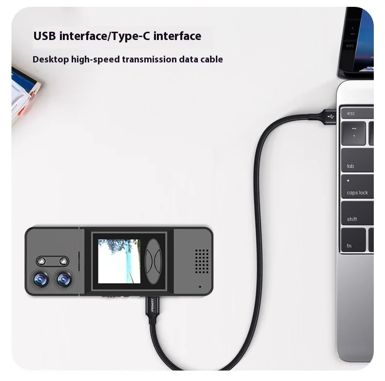 ROGTZ Máy Quay Phim Hành Động Thể Thao Đeo Trên Người, Camera Góc Rộng 2K, Màn Hình 1,5 inch, Ống Kính Xoay 180 Độ Action A3 - Hàng Nhập Khẩu