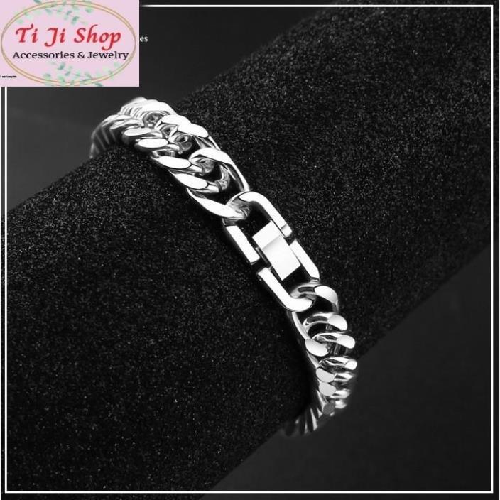 LẮC TAY NAM LẶC ĐÔI INOX 10LY KHÓA BỘ