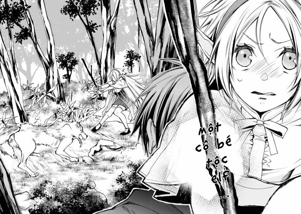 tôi đã từng là một pháp sư bá đạo cho đến khi ăn phải mũi tên vào đầu gối và trở thành một người bảo chapter 1.2 5