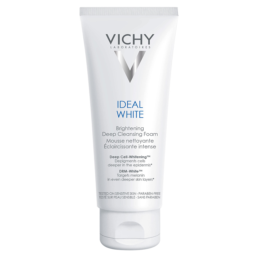 Sữa Rửa Mặt Tạo Bọt Dưỡng Trắng Da Vichy Ideal White Brightening Deep Cleansing Foam - 100703019 - M9440600 (100ml)