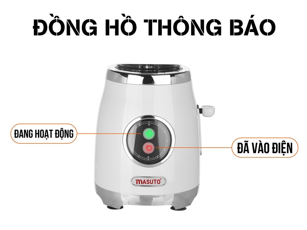 Máy xay sinh tố Sothing Masuto Blender BL399B 2 cối, công suất 300w- Hàng chính hãng