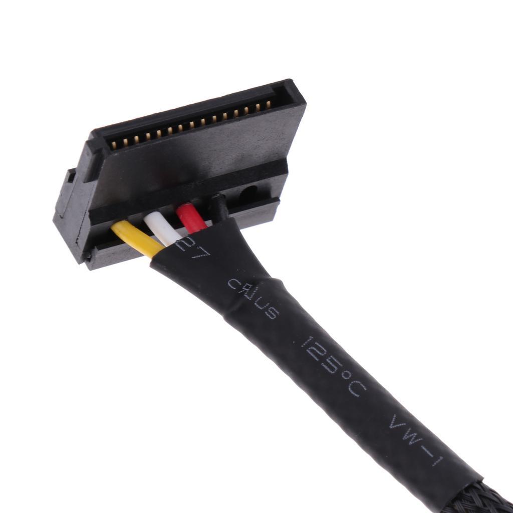 24-Inch 4-Pin  Male To 2 15-Pin  II Female