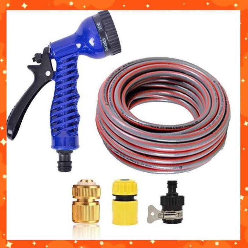 Bộ dây vòi xịt rửa xe, tưới cây, dọn dẹp nhà cửa 3-5m  206843