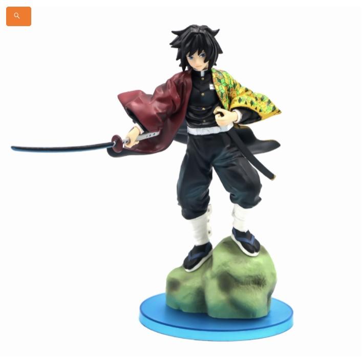 Mô hình thủy trụ Tomioka Kimetsu no Yaiba - Demon Slayer 23cm