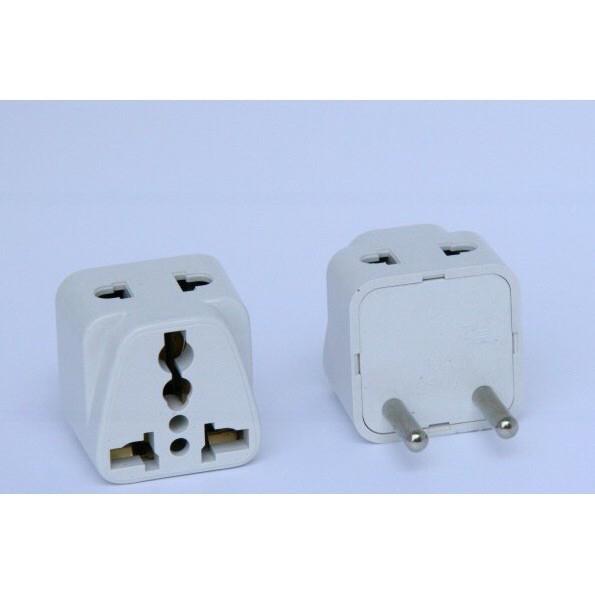 Ổ Cắm Điện Chuyển Đổi 2 Chức Năng: Chuyển Đổi 3 Chấu Sang 2 Chấu Và Chia Ra 2 Ổ Cắm Tiện Dụng Trong Gia Đình. Kingler 8610 - Hàng Nhập Khẩu