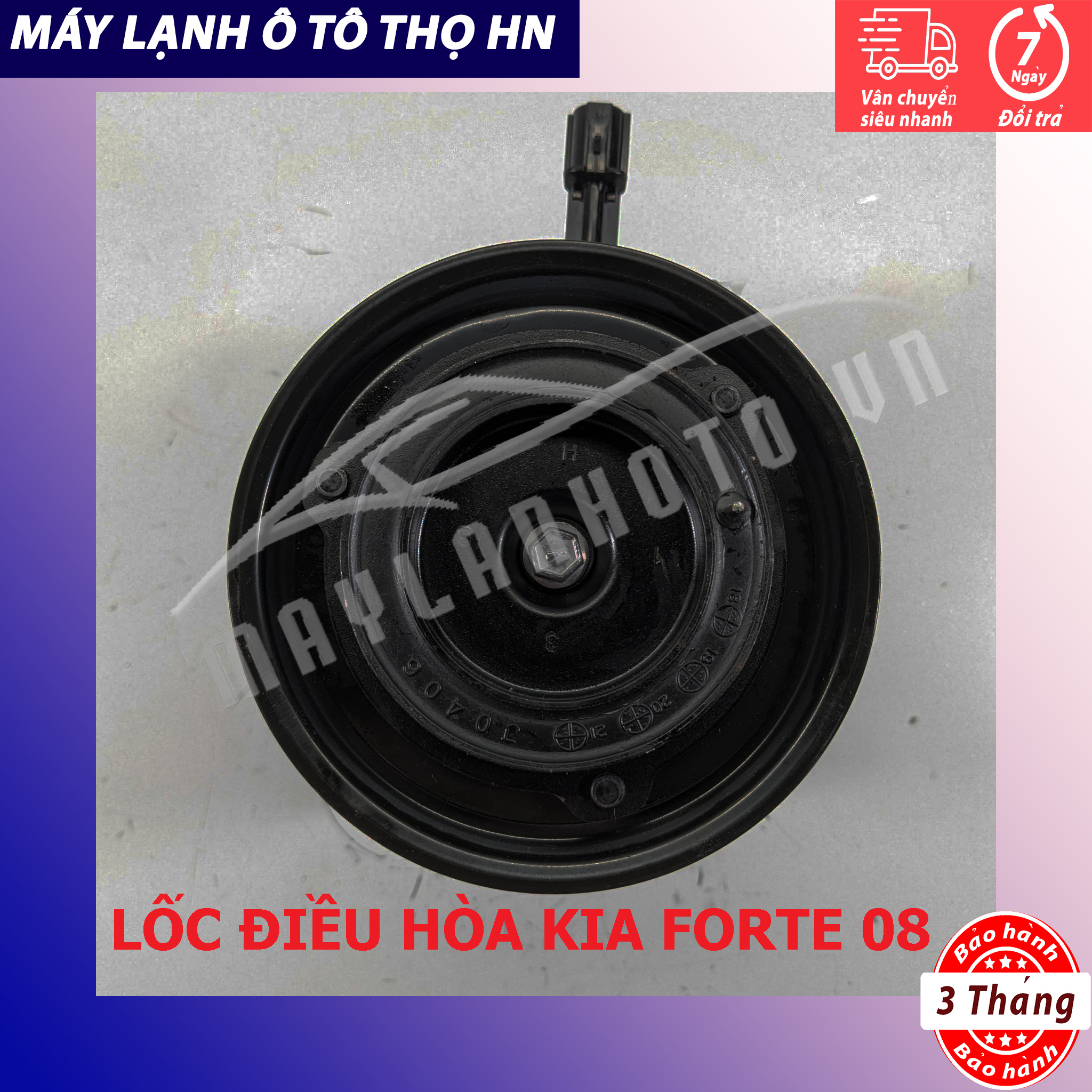 Lốc điều hòa (block,máy nén) Kia Forte 1.6/Hyundai Accent-I20 2008 2009 2010 2011 Hàn Quốc 08 09 10 11 97701-2F031/1R000