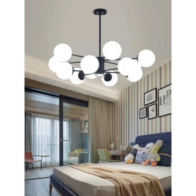 Đèn thả, đèn tô điểm phòng tiếp khách 12 bóng DT