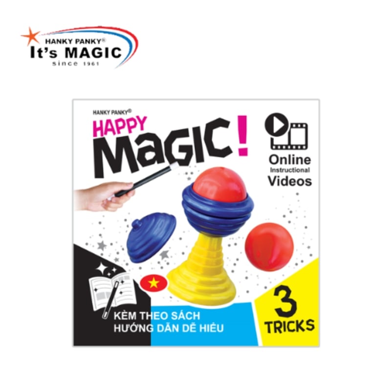 Đồ Chơi Hanky Panky Cho Trẻ Em: Bộ 3 Trò Ảo Thuật Chiếc Bình Và Quả Bóng 1911/HP1910