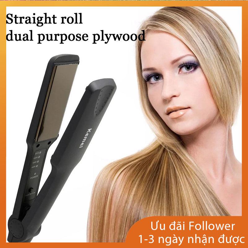 Máy Duỗi Tóc Phích Cắm Châu Âu KM-329