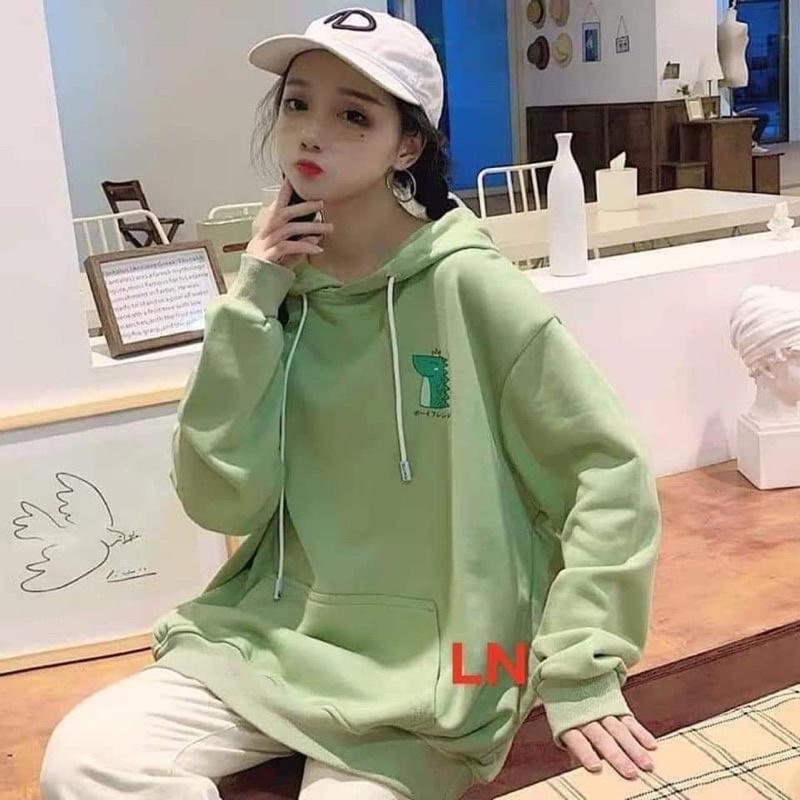 Áo hoodie logo khủng long DA6