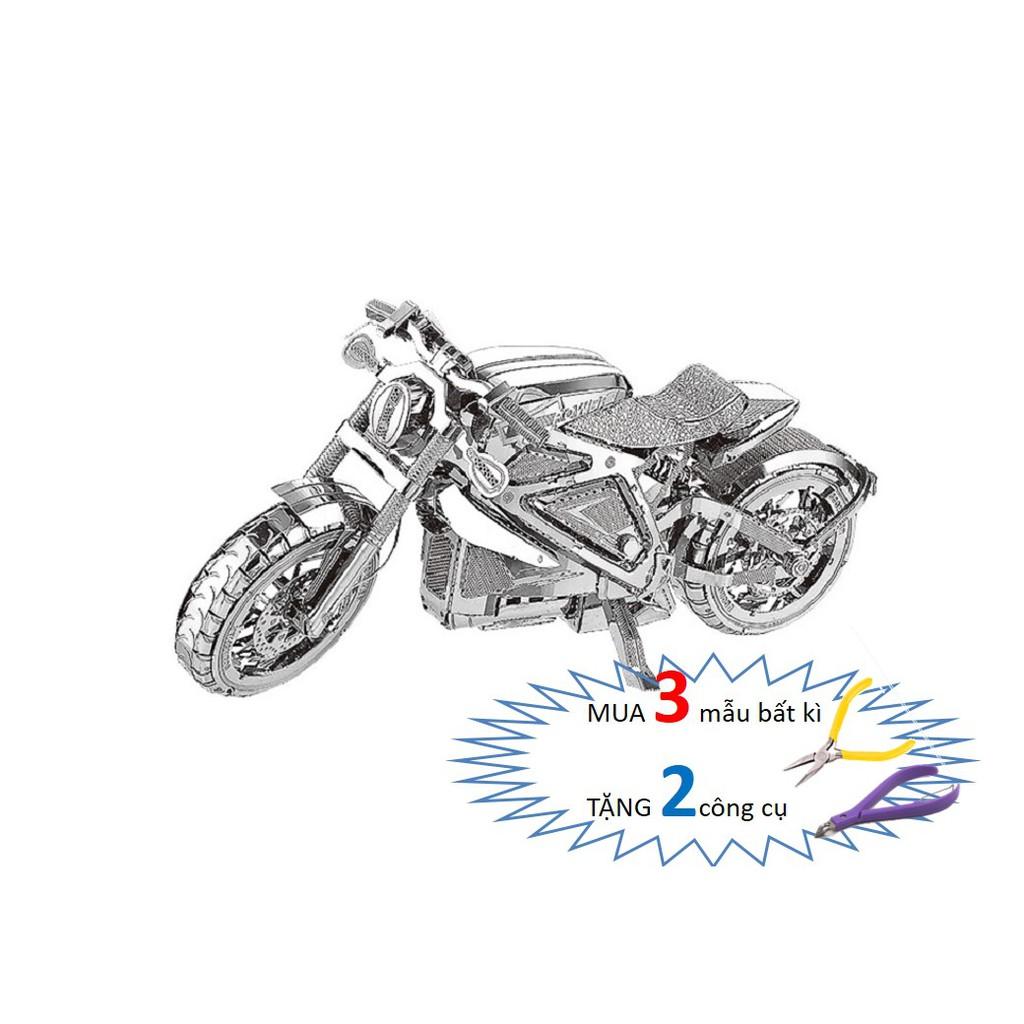Mô Hình Lắp Ráp 3d Xe Moto Avengers 2015