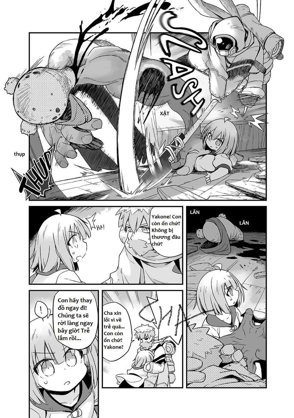 ngay cả khi hậu tận thế, thật hạnh phúc vẫn còn được sống... chapter 14 13