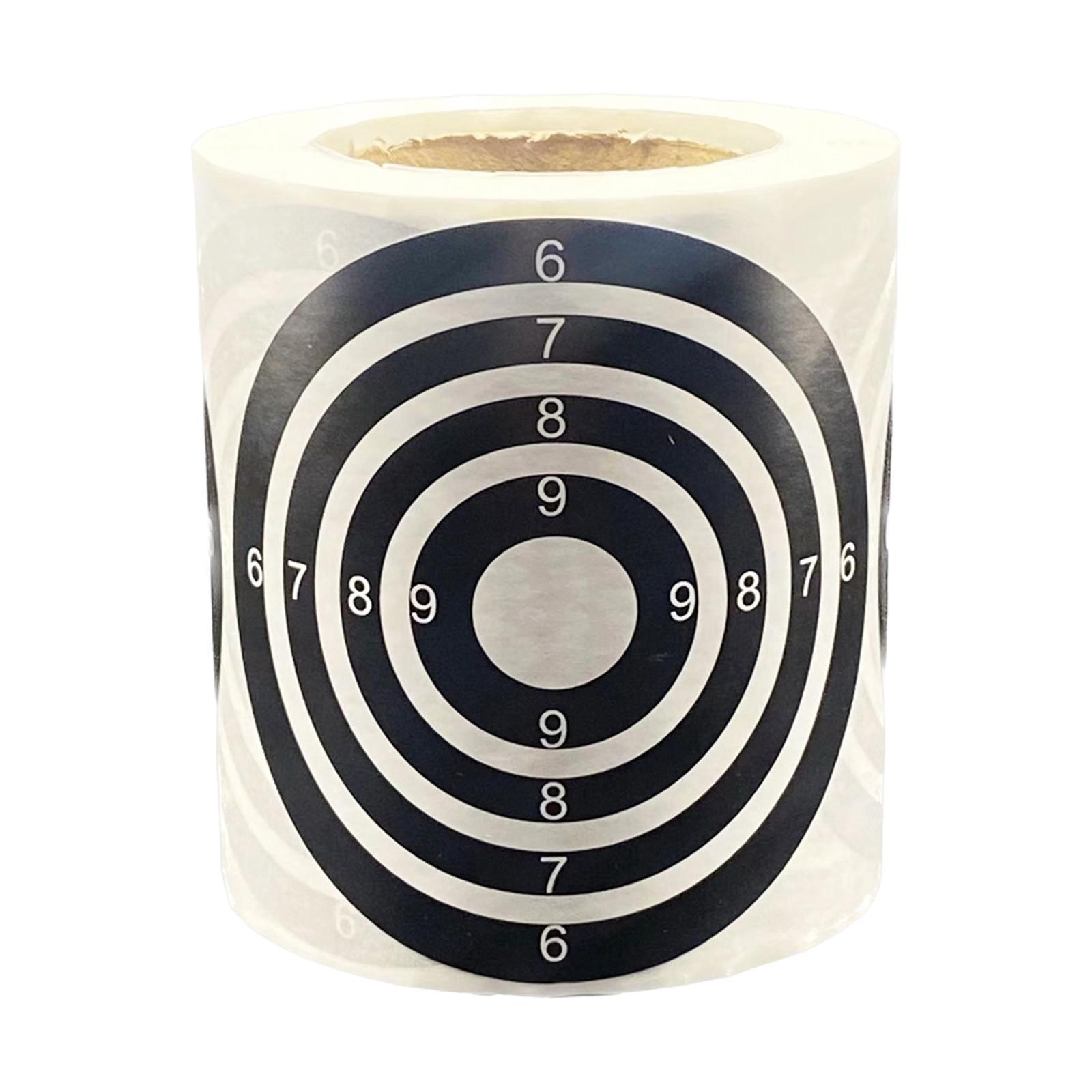 Upgraded Practice Target Stickers Paper Target Roll Paper Target Durable Target for Exercise Hunting Training Accessories