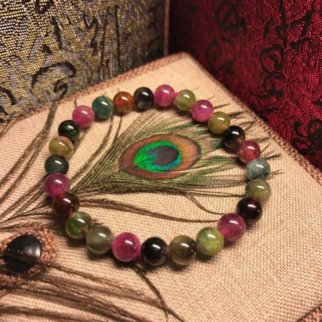 Vòng tay phong thuỷ đá Tourmaline chuẩn tự nhiên 100% loại A trong đẹp