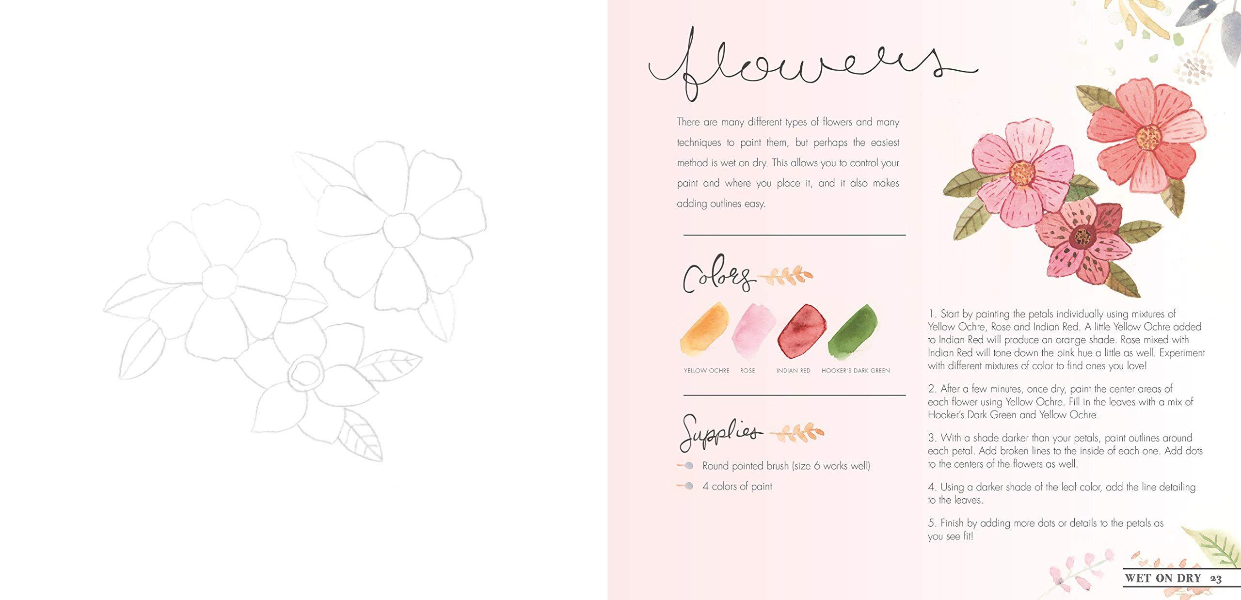 Sách - Watercolor With Me by Dana Fox