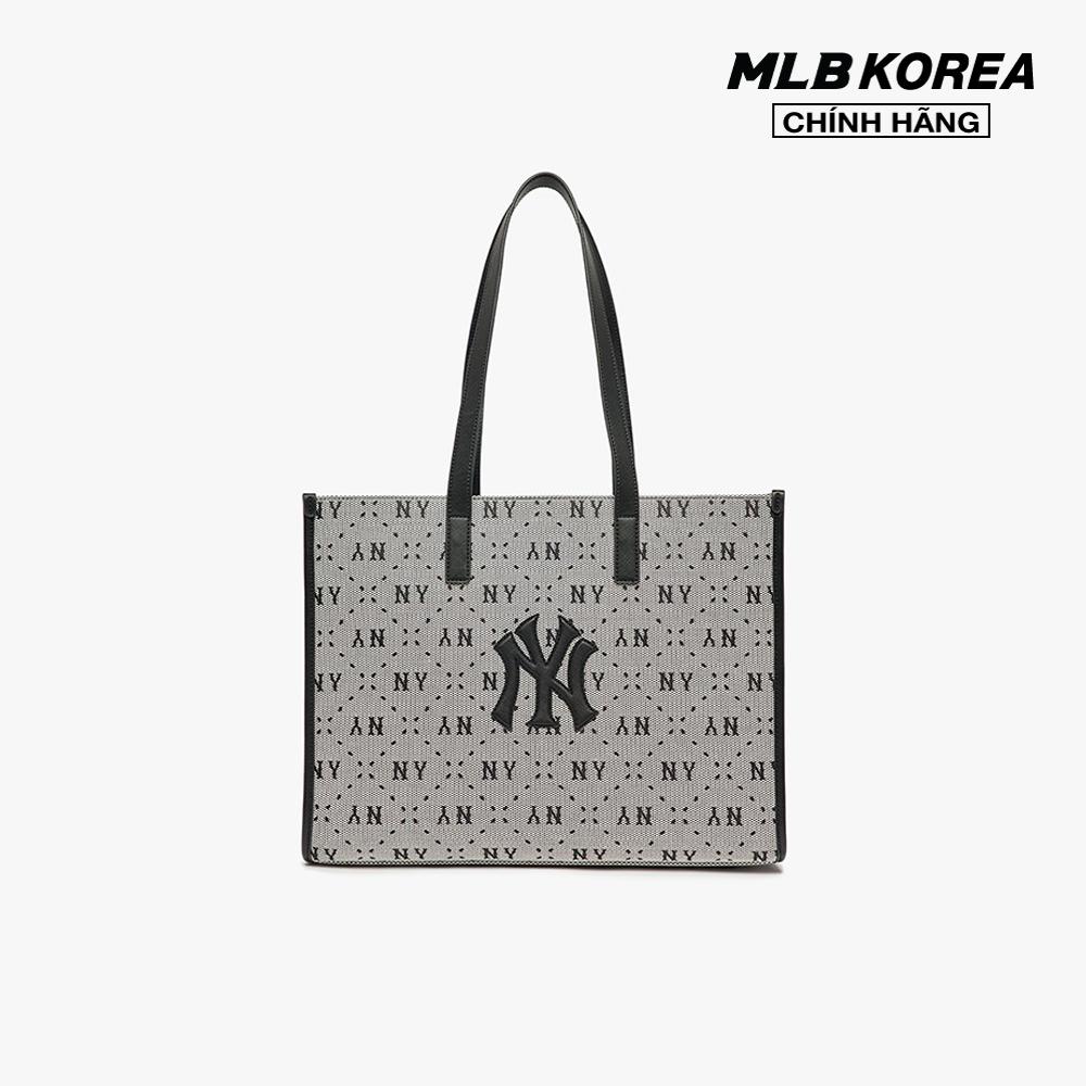 MLB - Túi tote unisex phom chữ nhật Big Diamond Monogram Jacquard 3AORL013N