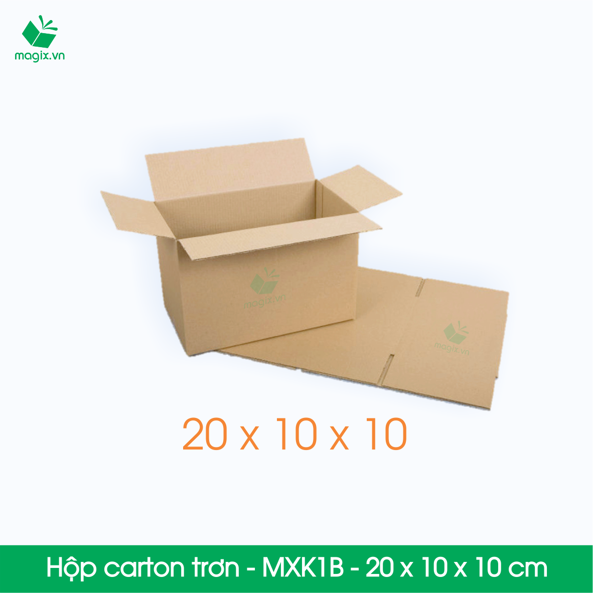 MXK1B - 20x10x10 cm - 20 Thùng hộp carton