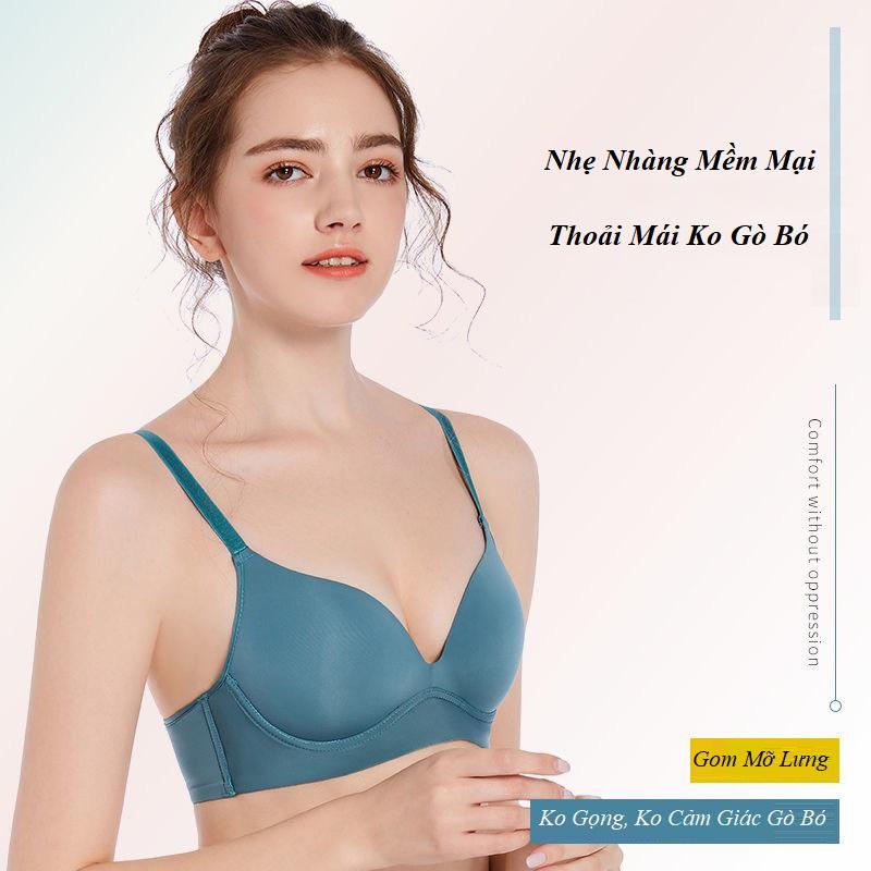 Áo lót su sữa đệm mỏng tàng hình cúp ngực 3D chống xệ 093