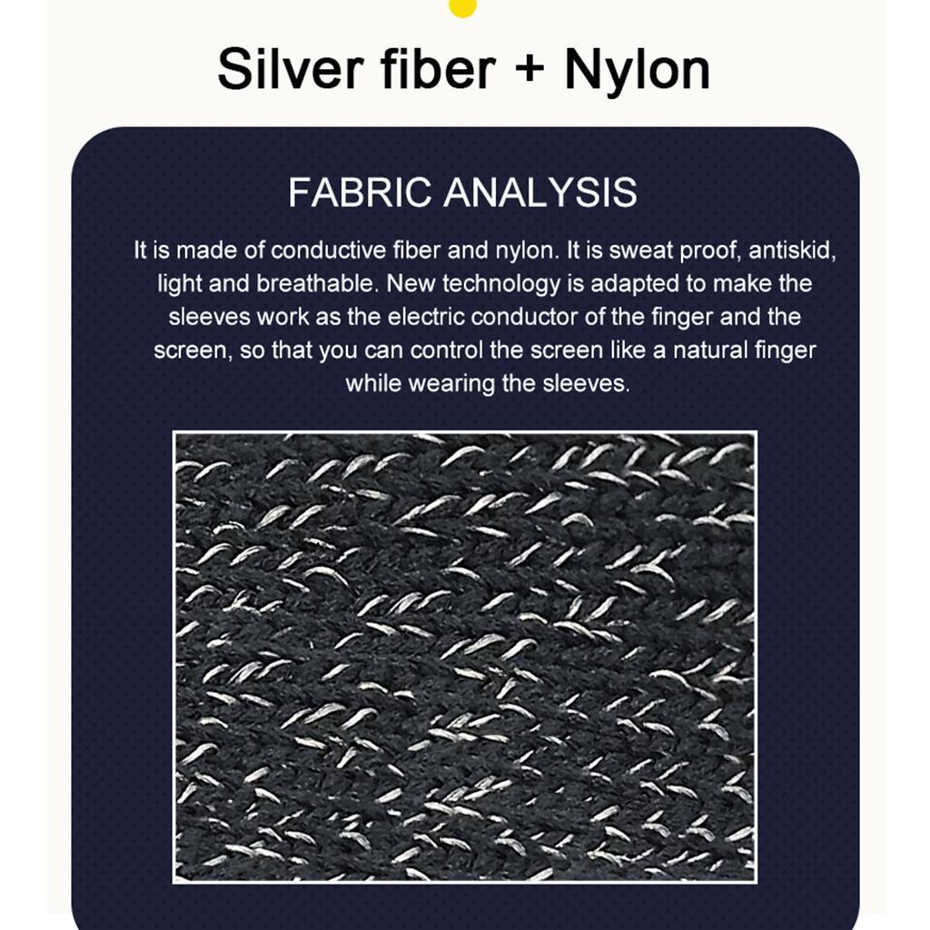 Portable Finger Sleeve Sweat Gaming Finger Gloves