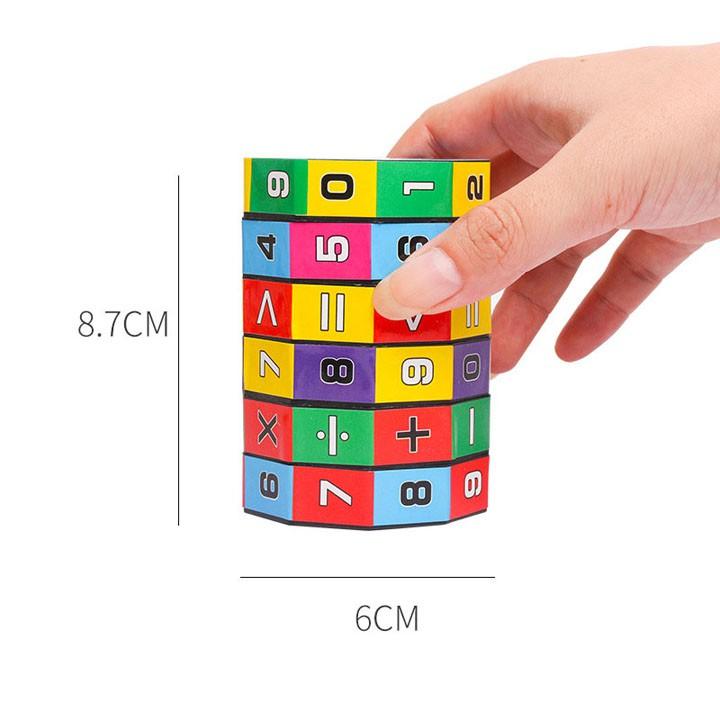 ĐỒ CHƠI RUBIK TOÁN HỌC XOAY RÈN LUYỆN TRÍ NHỚ