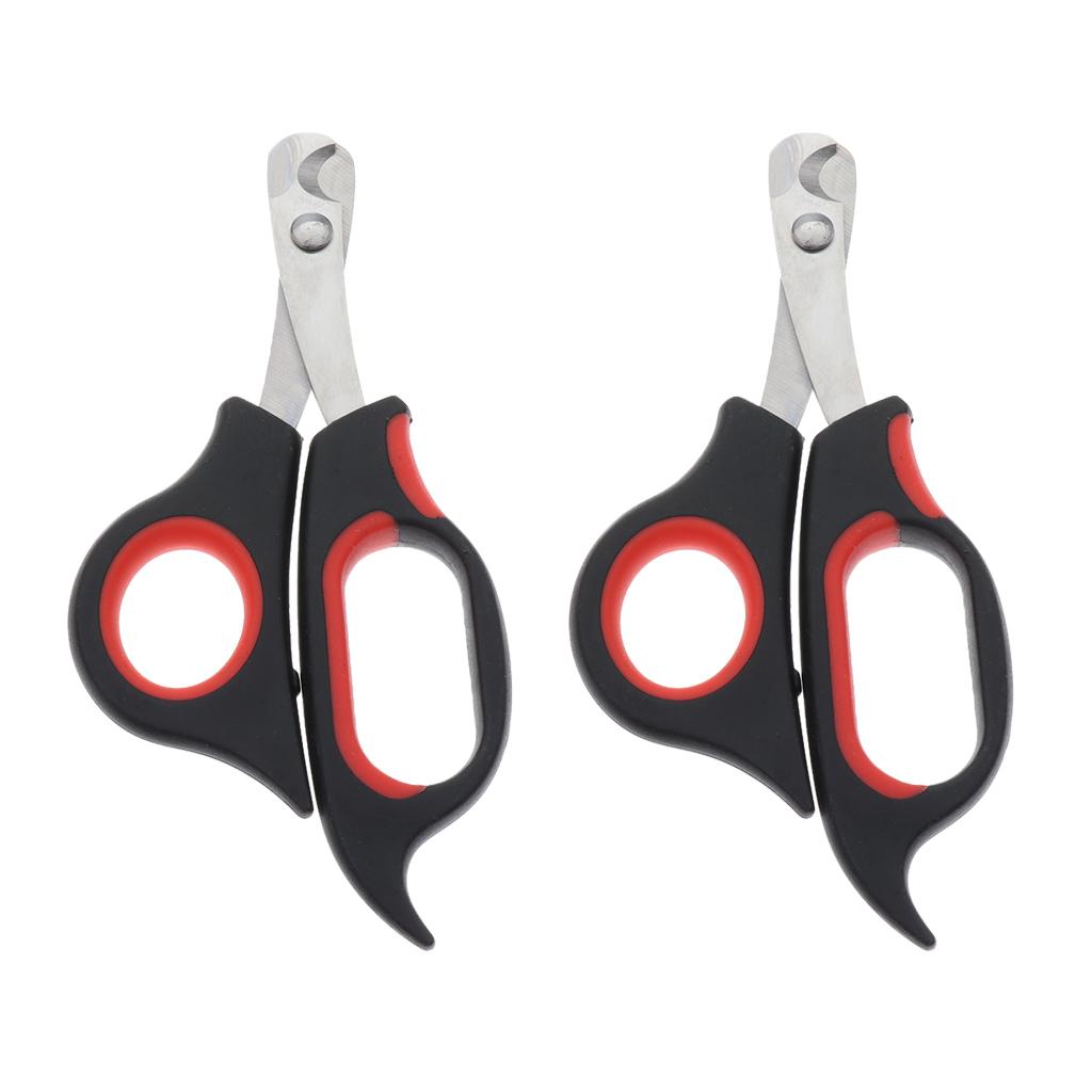 2 Cặp Puppy Puppy Clippers Móng Vuốt Dao Dog Cat Động Vật Kéo