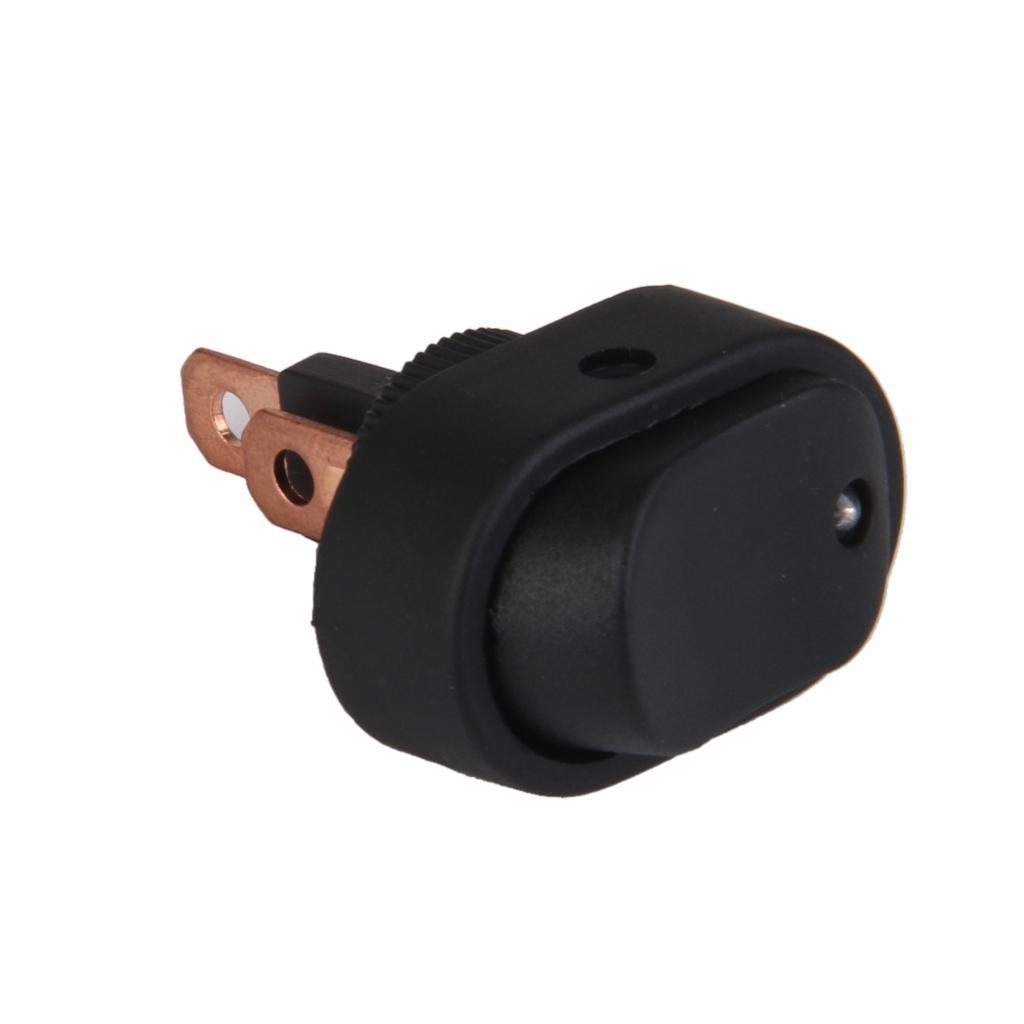 2 Pieces Red And  LED 12V Car/ Rocker   Switch 20A