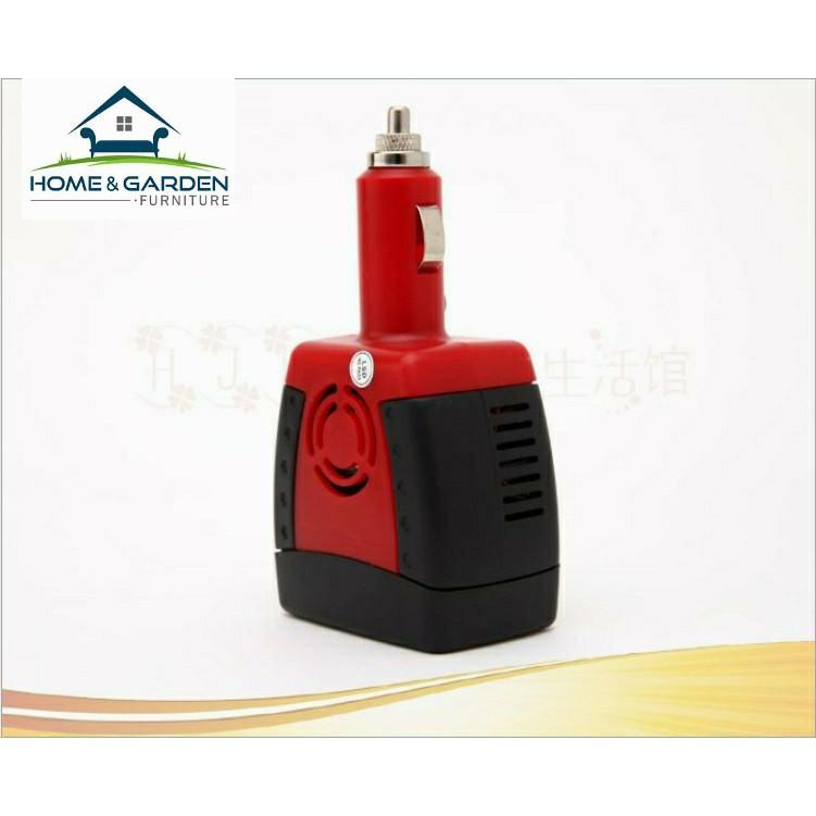 Thiết bị chuyển điện ô tô từ 12v ra 220v và sạc USB