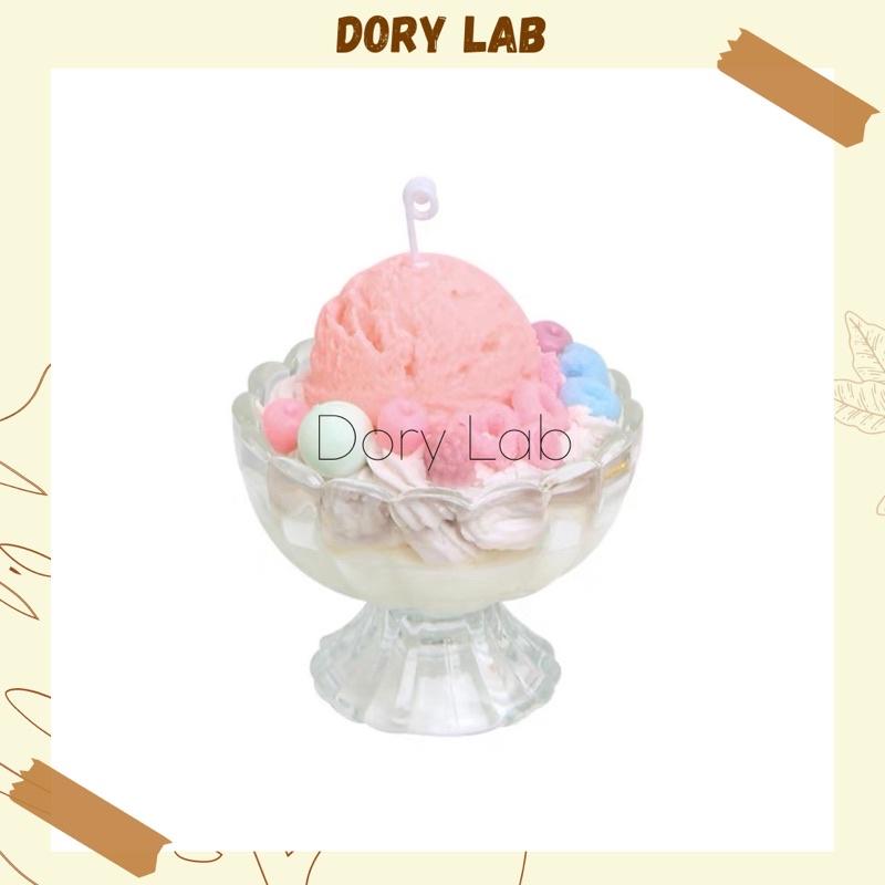 Nến Thơm Ly Kem Kẹo Ngọt Pastel Handmade, Quà Tặng Ý Nghĩa - Dory Lab