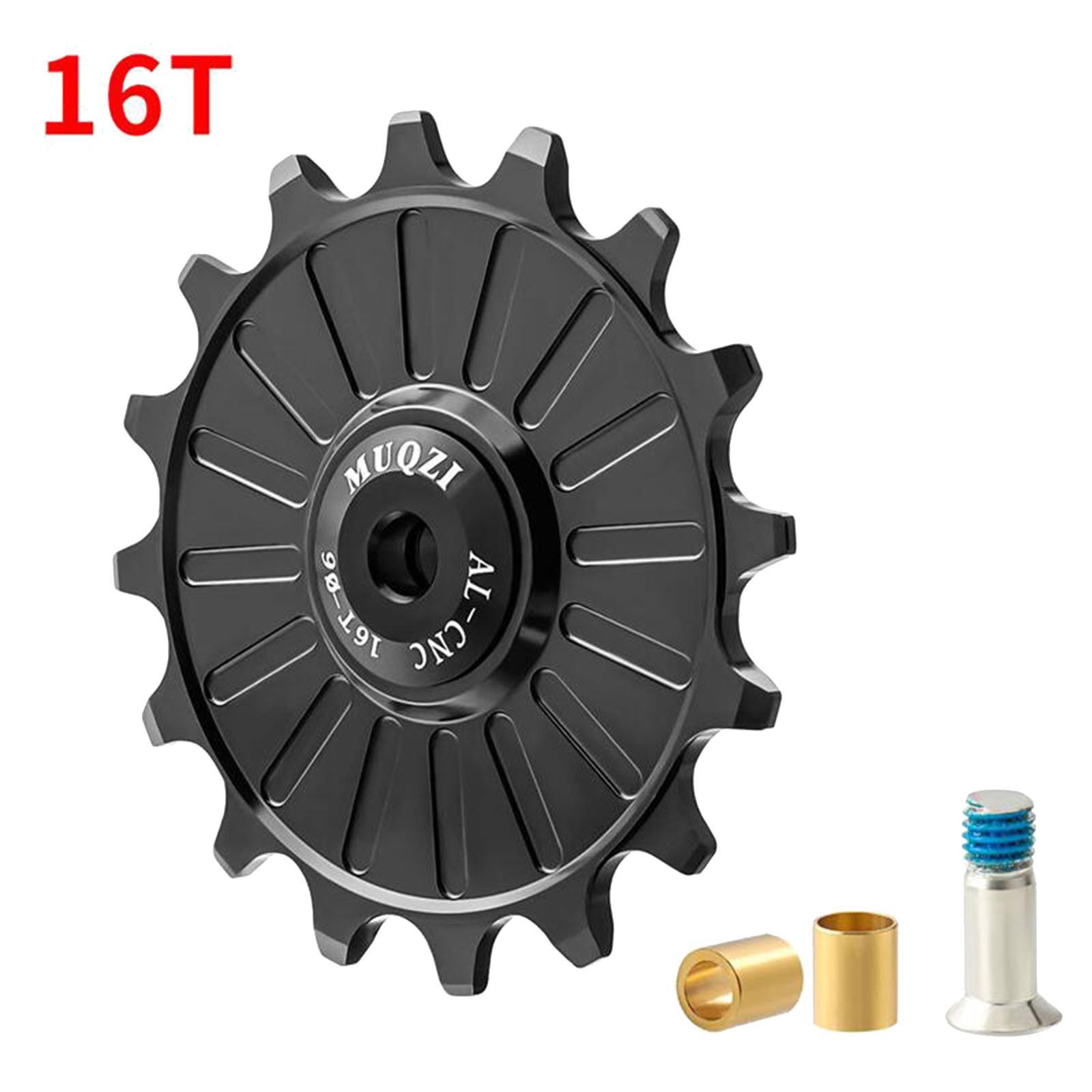 Bike Wheel, Alloy Rear Derailleur Jockey Wheel Rear Derailleur Pulley Bike Accessories