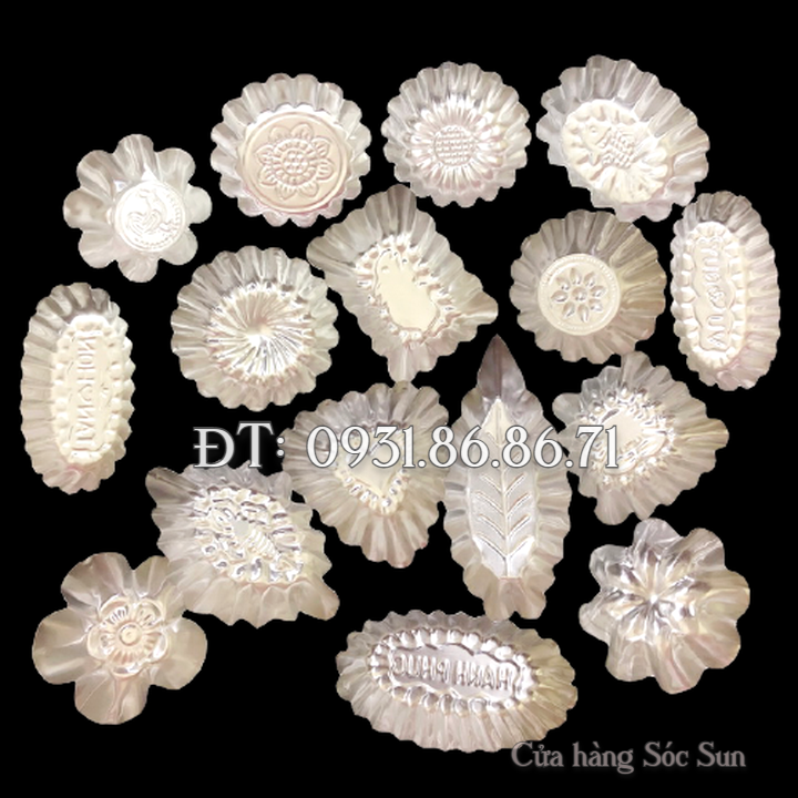 Bộ khuôn bánh bò, da lợn – Mã số 1048