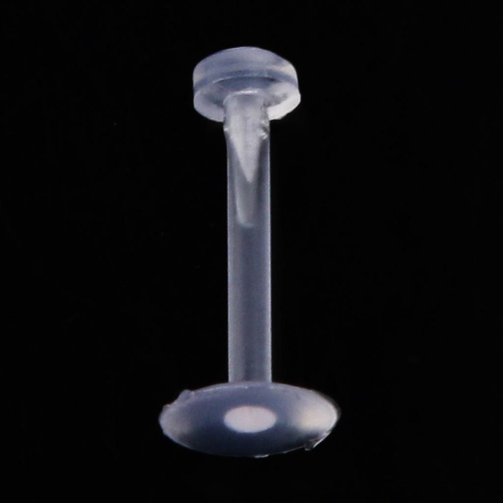 20pcs/Lot Acrylic Nose Pin Stud Bar Body Piercing Men Women Piercing 16G