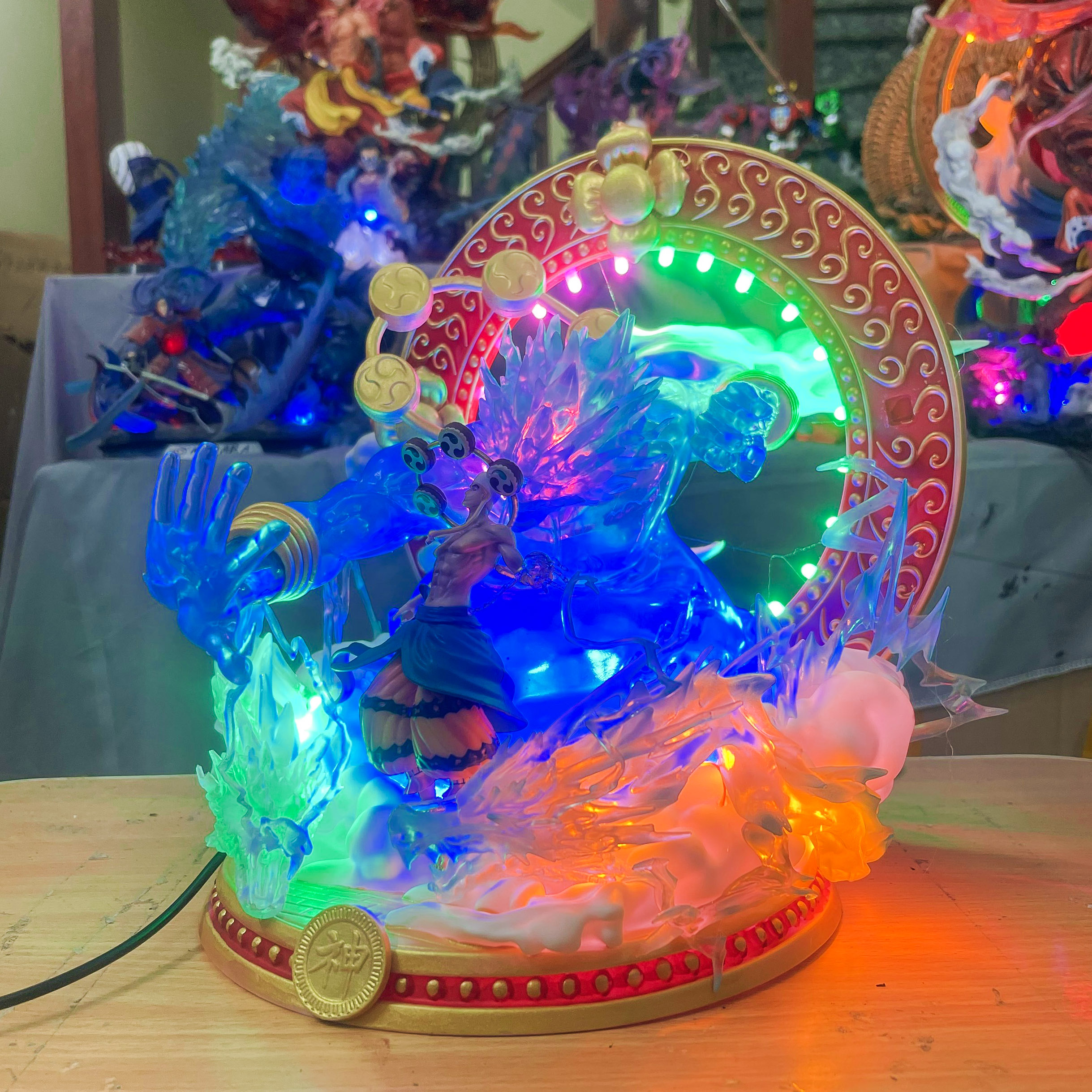 Mô hình enel thần sấm bản mini độ led siêu nét