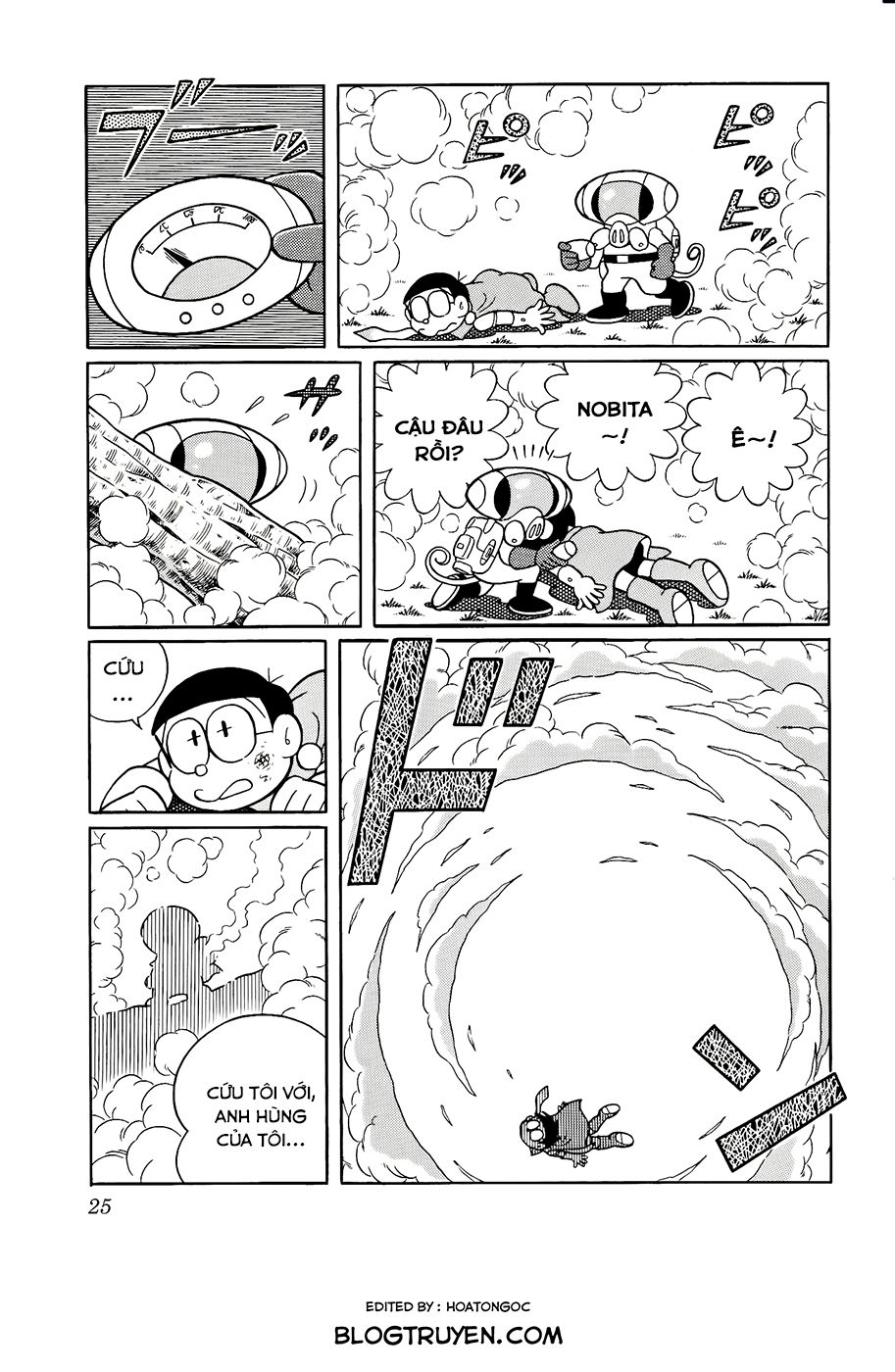 doraemon - nobita và những hiệp sĩ không gian chapter 1 28