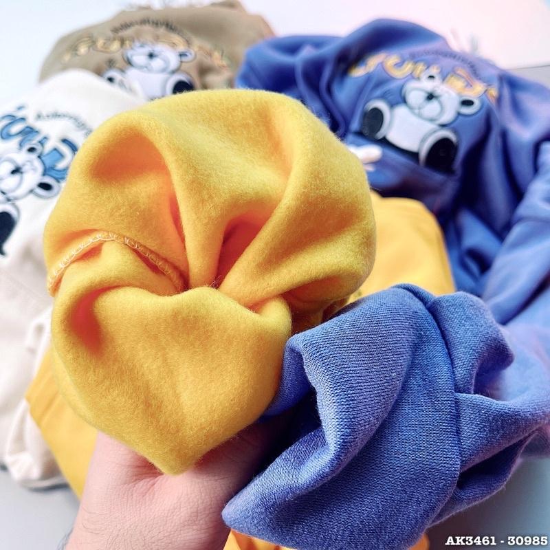 Áo hoodie nam nữ nỉ bông qc dày form rộng tay phồng cánh dơi thêu GUUDCK