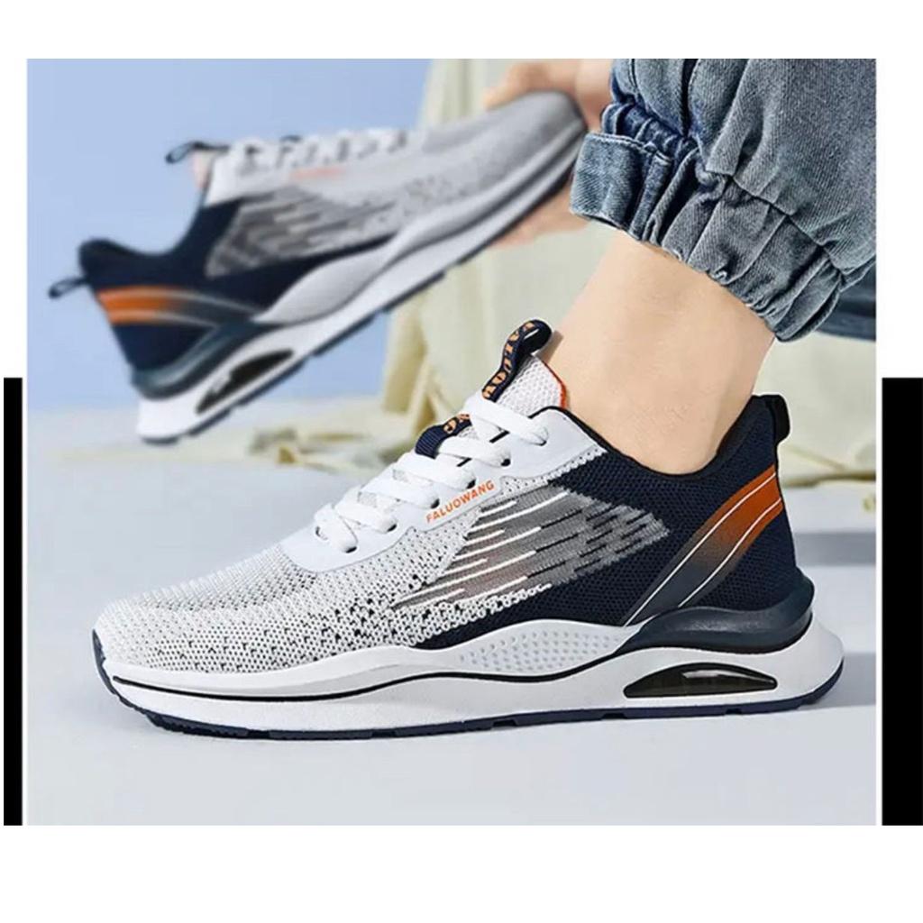 Giày Thể Thao Lưới Thoáng Khí Giày sneaker HHT -G0110Có 2 Màu Đen Và Ghi