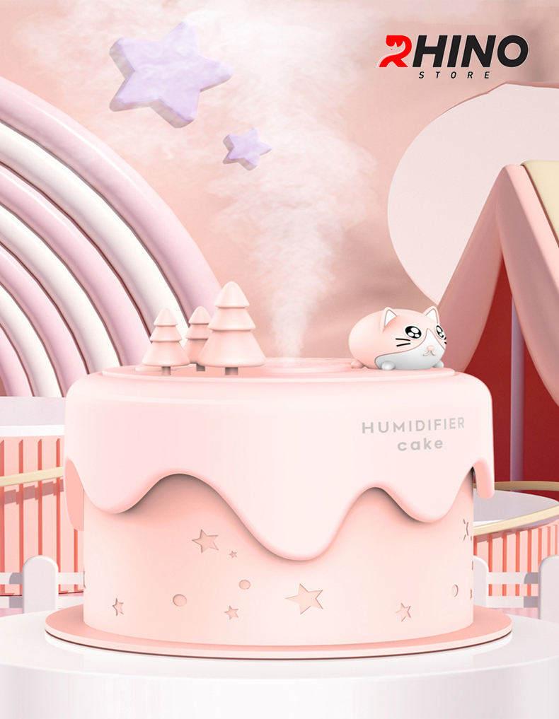 Máy phun sương cake sinh nhật Rhino H908 300ml 2 chế độ phun hàng chính hãng