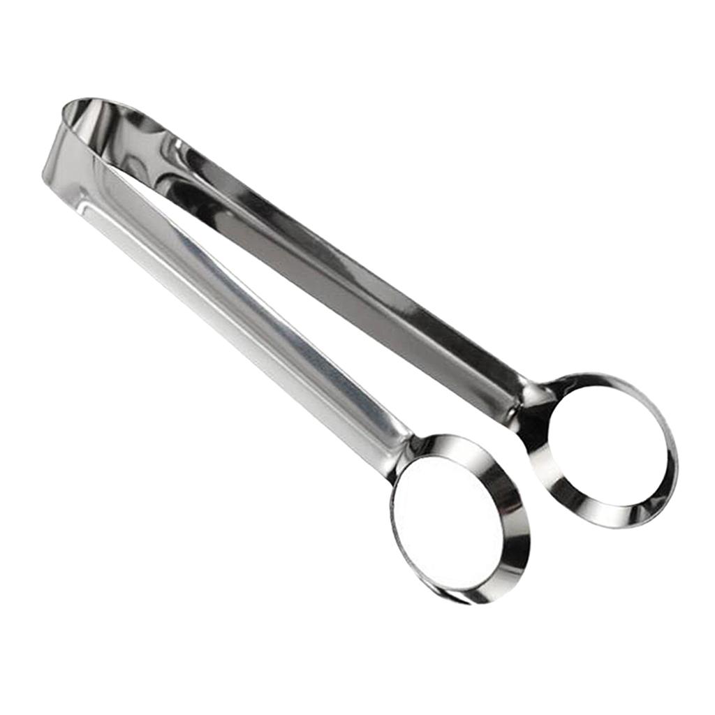 Stainless Steel Tweezers Kitchen Egg Tongs Clip Culinary Frying Food Tongs