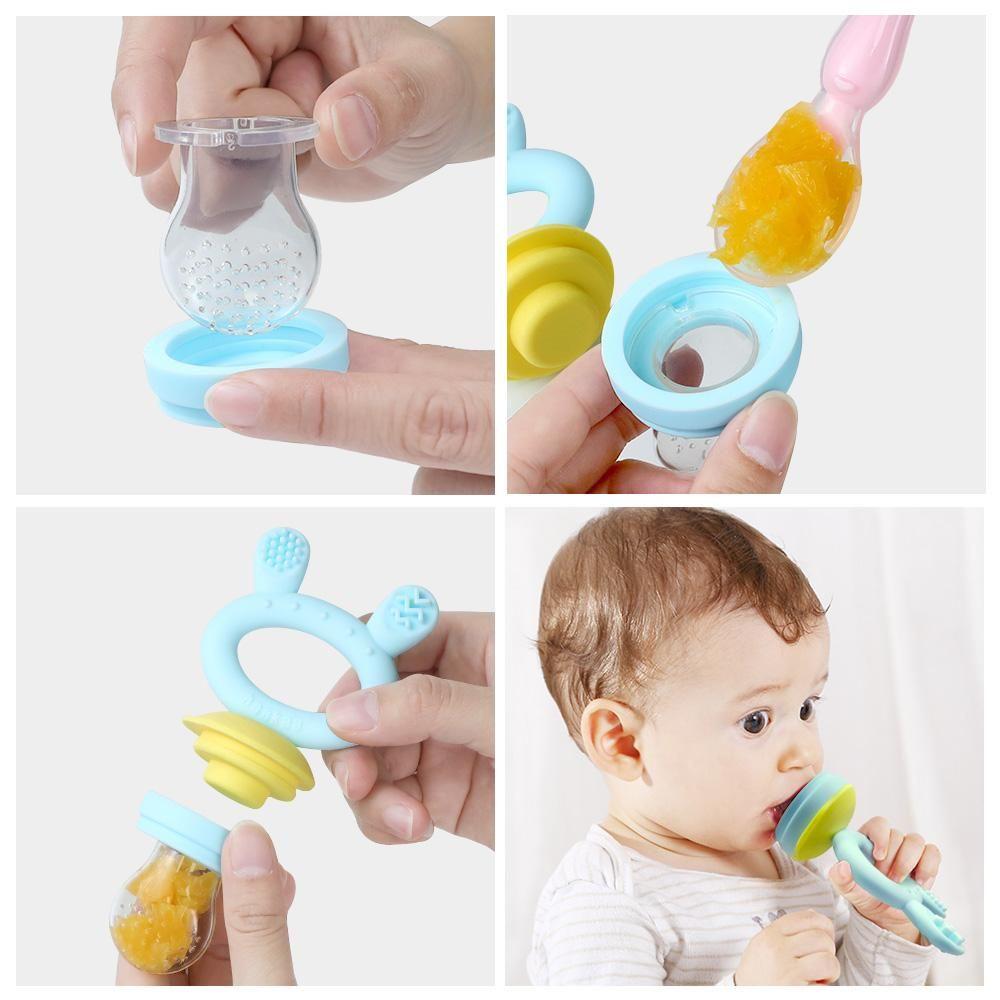 Túi nhai ăn dặm, chống hóc cho bé Haakaa. Chất liệu silicone cao cấp, an toàn. Không chứa BPA, PVC và phthalate