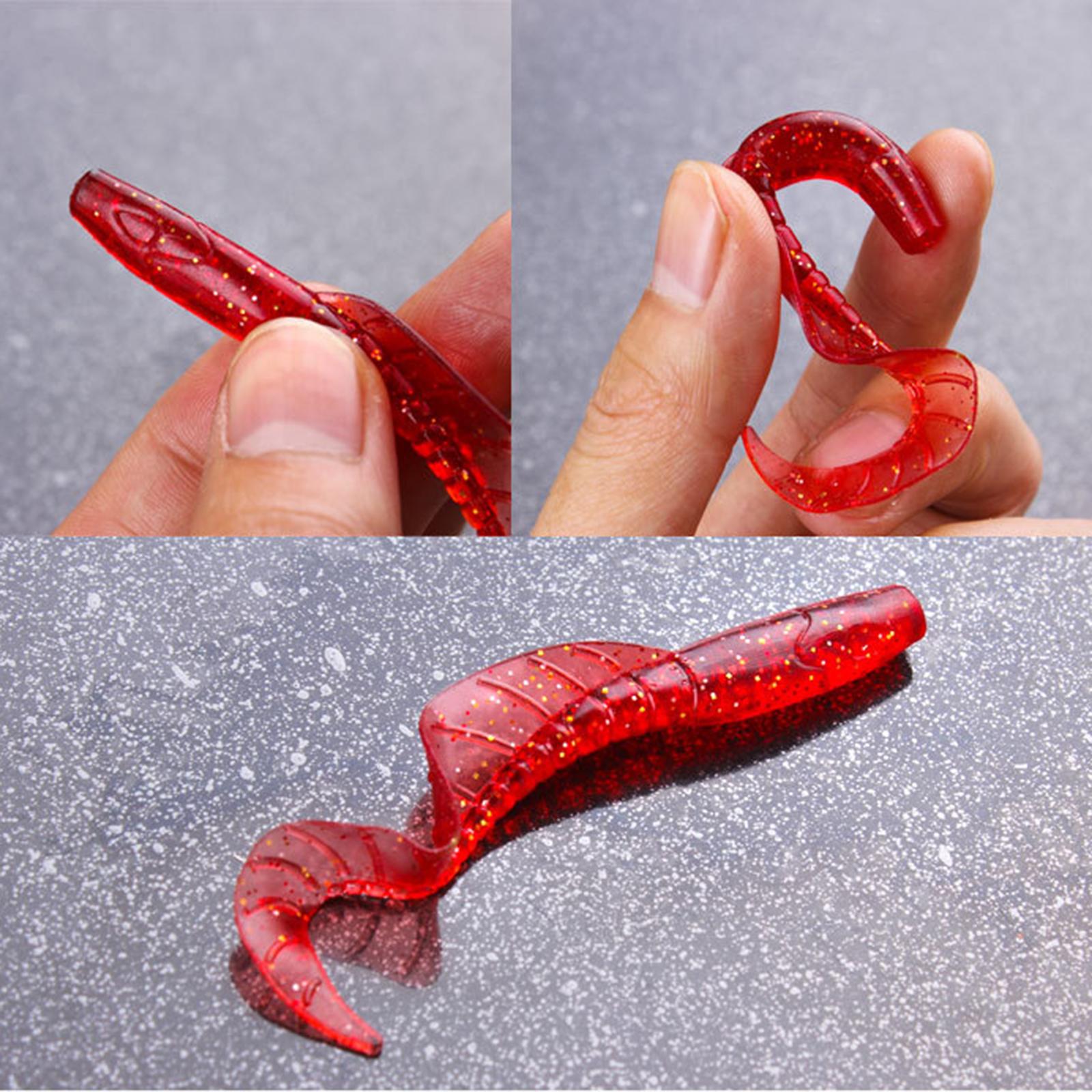 10Pcs Soft Fishing Lures Baits Swimbaits Lures for Fishing Trout