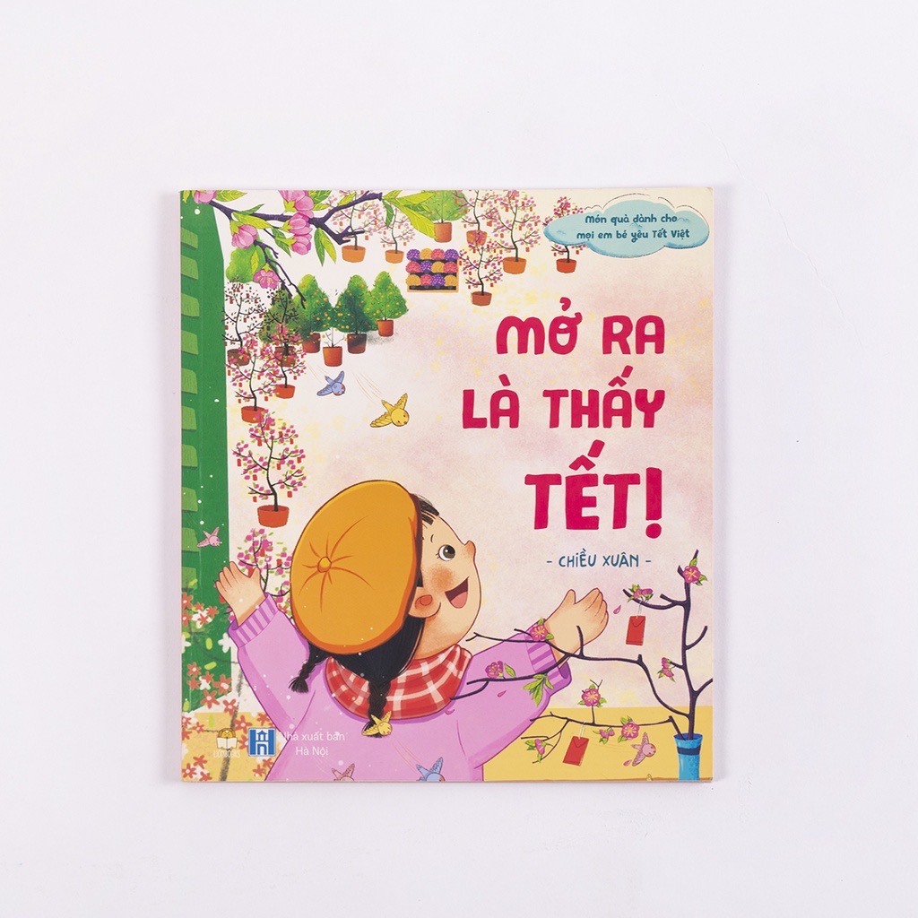 Sách Tết 2023 - Set Mở ra là thấy Tết (2 phiên bản Bắc Nam) kèm quà tặng cho bé - Lionbooks Mộc Nhiên