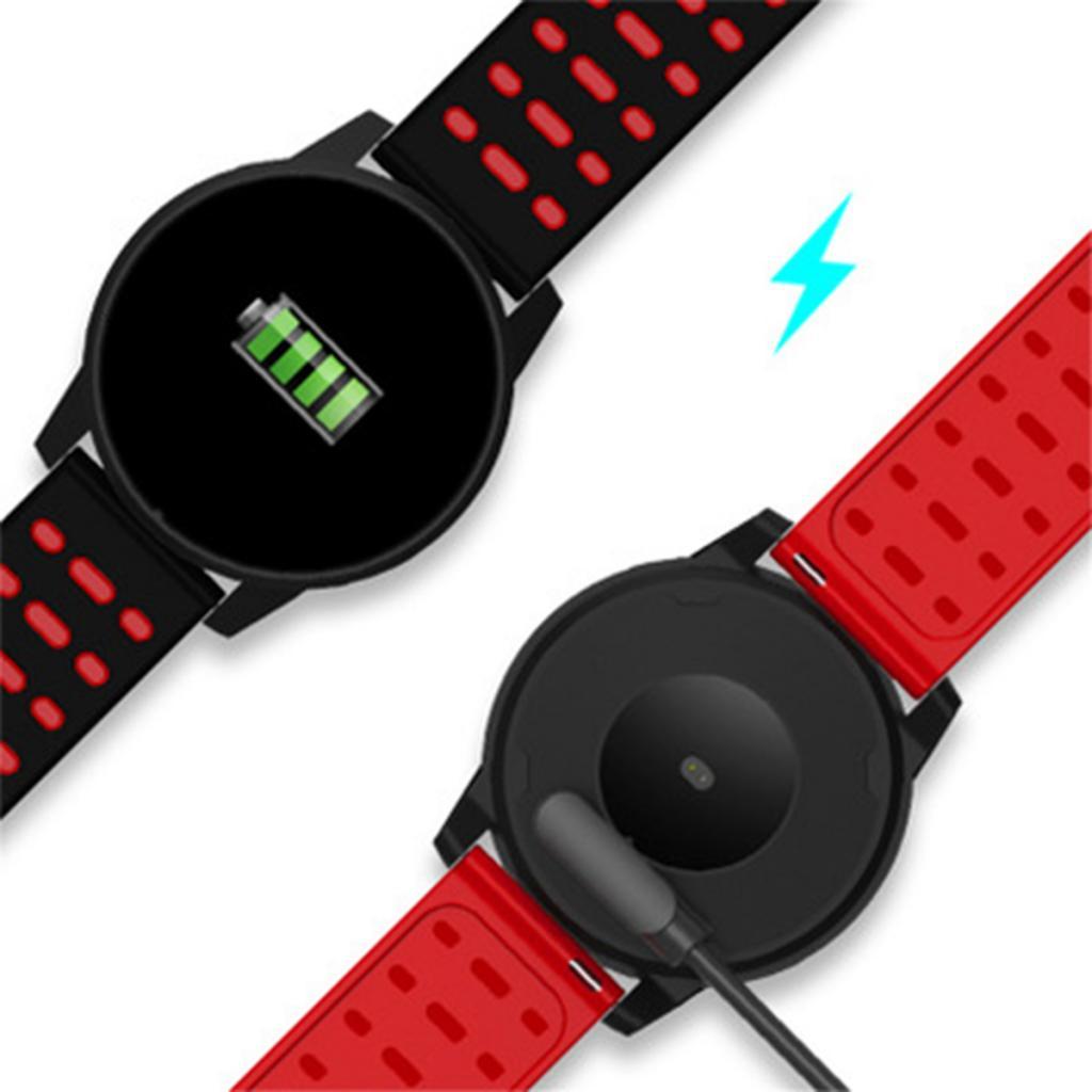 Men Sports Bluetooth Smart Watch Fitness Tracker Bracelet IP67 Waterproof Black