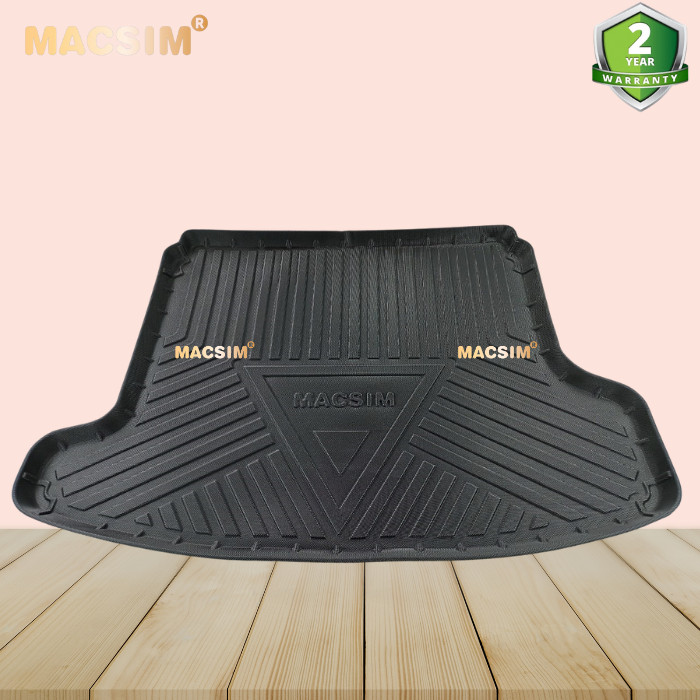 Thảm lót cốp xe ô tô MG5 2021 chất liệu TPV cao cấp màu đen
