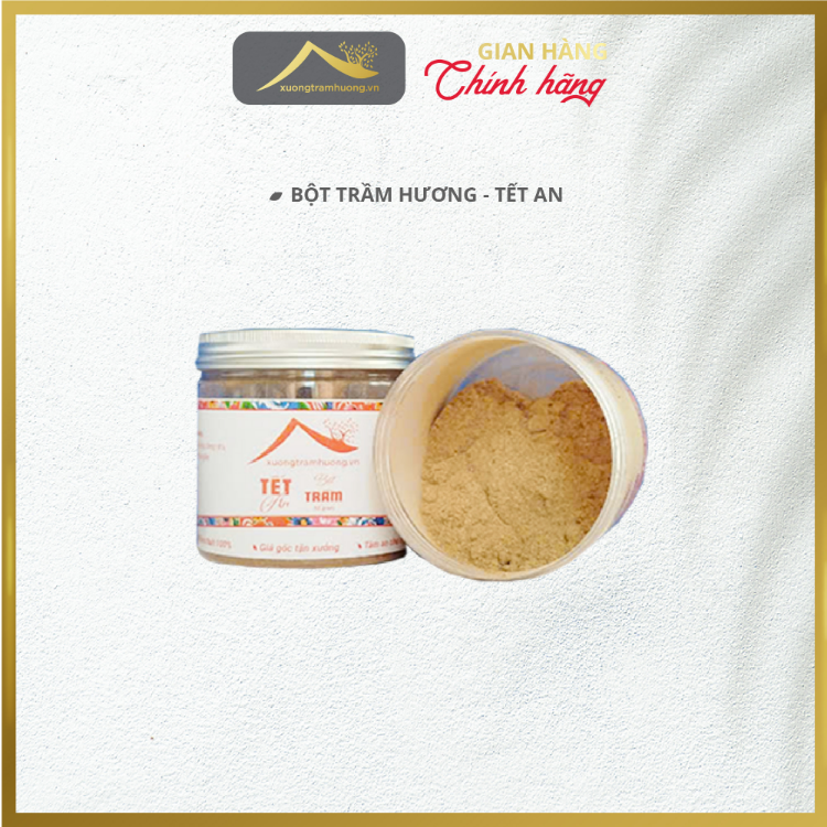 Bột Trầm Hương Nguyên Chất 100% Từ Trầm Khoang Cây >15tuổi Xưởng Trầm Hương Xông Nhà Lễ Tết Thu Hút Tài Lộc