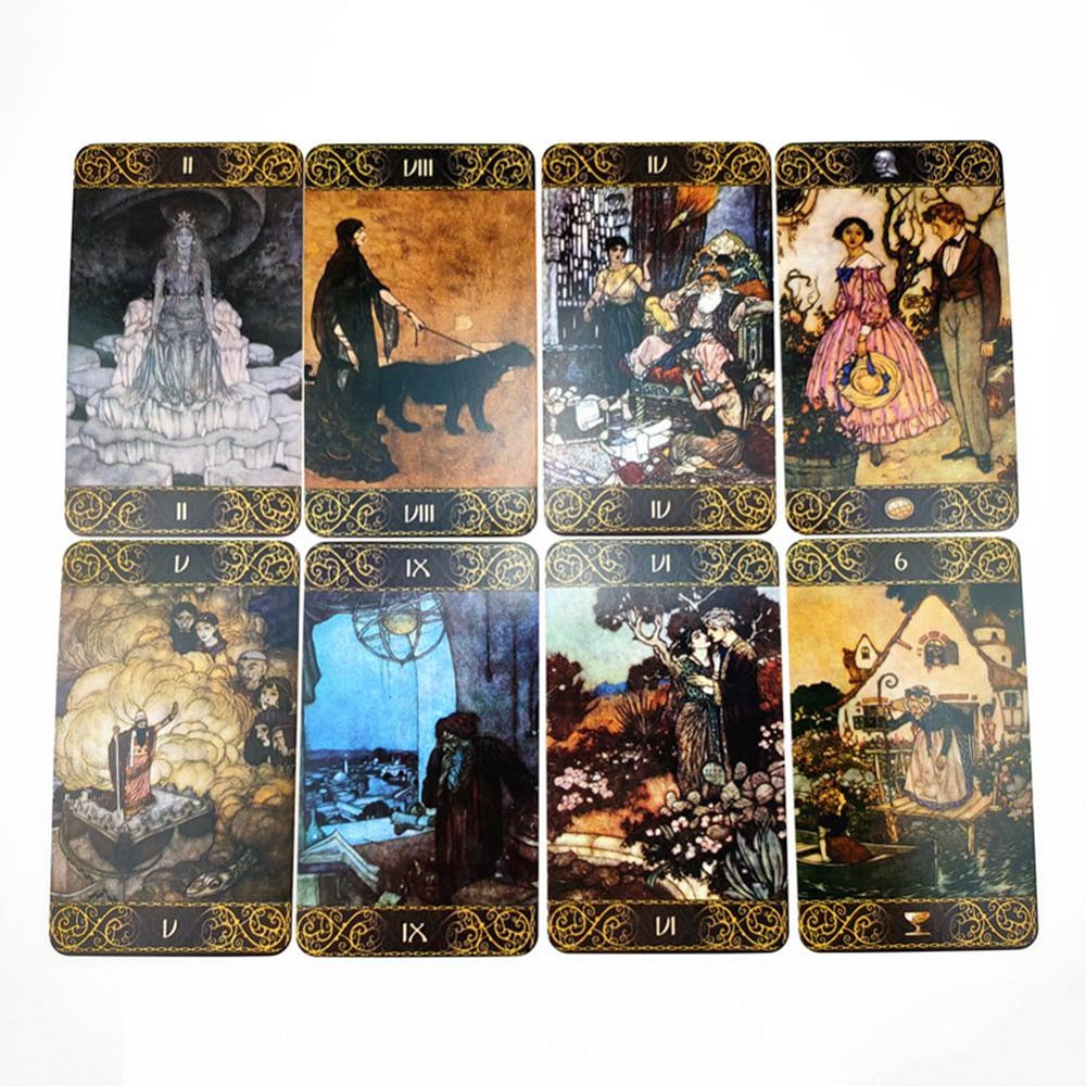 Bài Tarot Edmund Dulac Tarot Giá Rẻ Tặng File Tiếng Anh Và Đá Thanh Tẩy